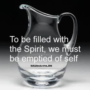 Make Room! The Holy Spirit Wants To Fill You Up