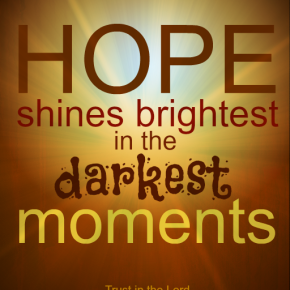 Hope Shines In The Dark